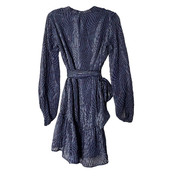 Tanya Taylor NWT Ellette Long-Sleeve Belted Dress Size Small - Picture 5 of 10